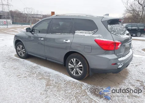 2019 Nissan Pathfinder Sl из США, поврежденный, VIN 5N1DR2MMXKC589555